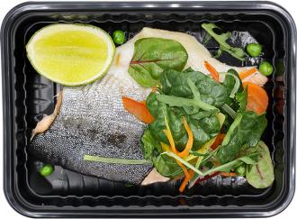 Кета на пару