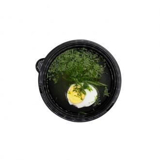 Бульон куриный с яйцом Бульон куриный с яйцом